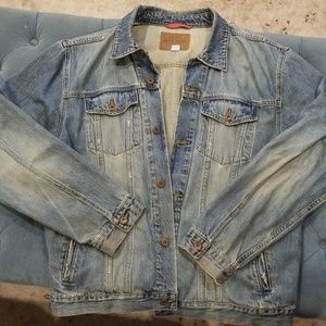 Distressed Denim Jacket